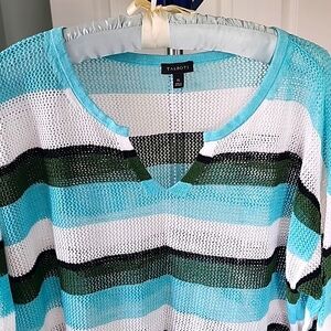 Sweater. Open neck..soft V.